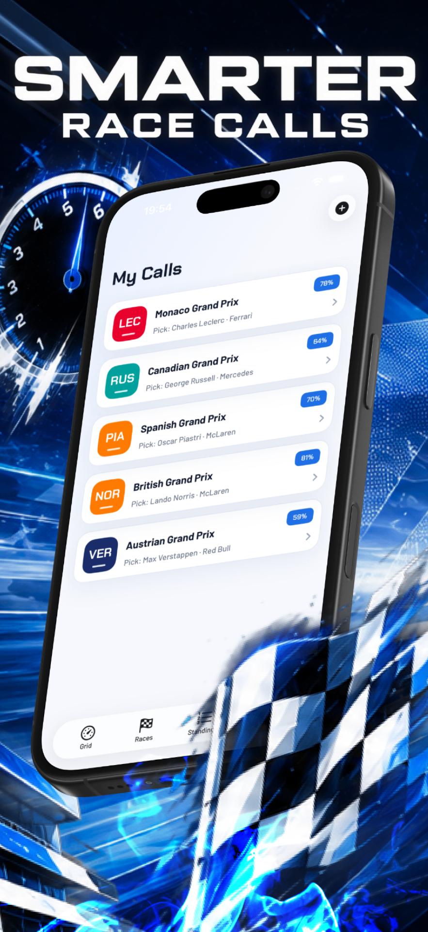 My Calls screen